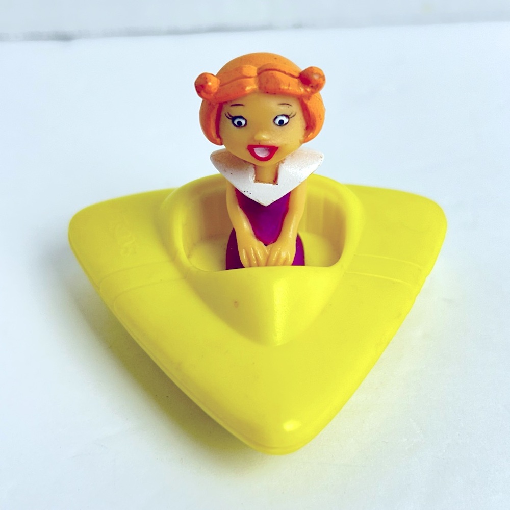 Vtg The Jetsons... Jane Jetson In Spaceship 1989 Hanna Barbera Vehicle